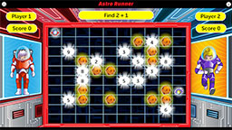 Astro Runner (the secondary school equivalent of Gnome Game)