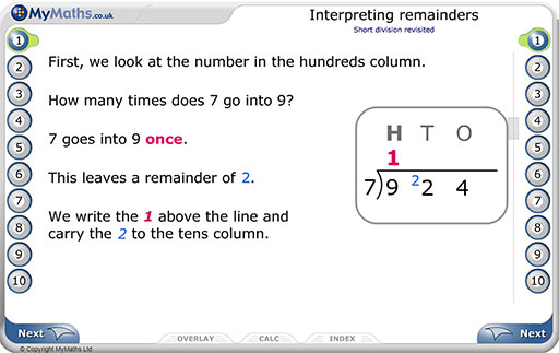 Secondary MyMaths introducing complex numbers lesson sample