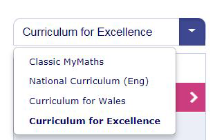 Primary Curriculum Selector - CfE Scotland