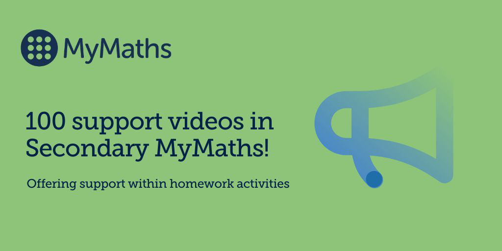 New video support on Secondary MyMaths
