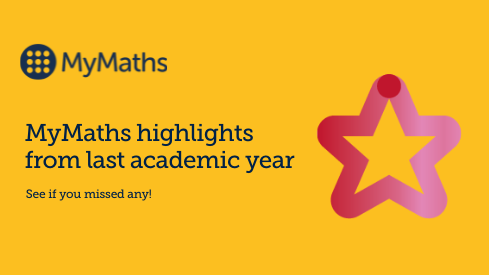 MyMaths highlights from the past academic year