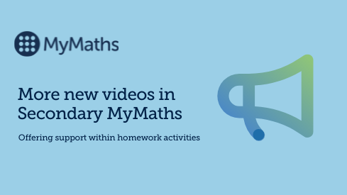 New video support on Secondary MyMaths