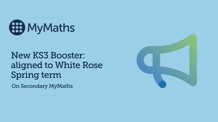 New KS3 Booster: aligned to White Rose spring term